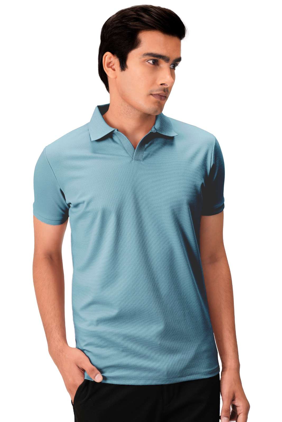 Wing Polo - Coastal Blue