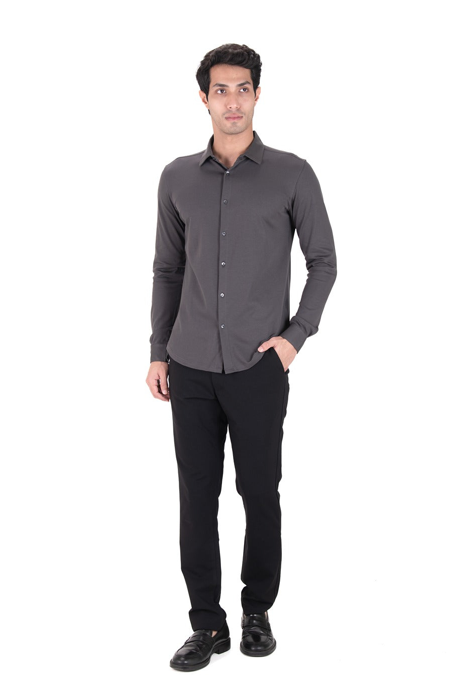 Fluid Cotton Flow Shirt - Mercerised Butter Fabric