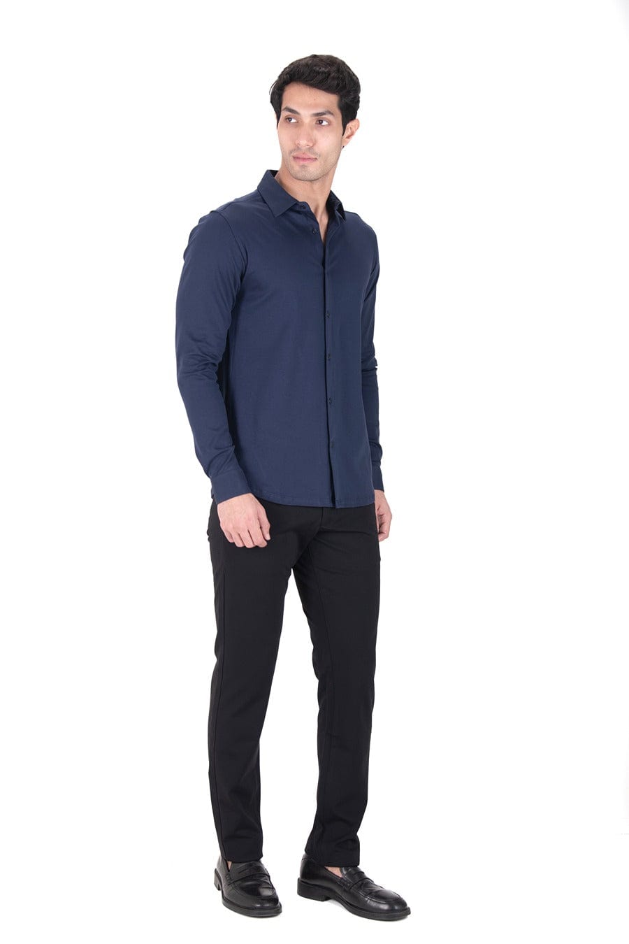 Fluid Cotton Flow Shirt - Mercerised Butter Fabric