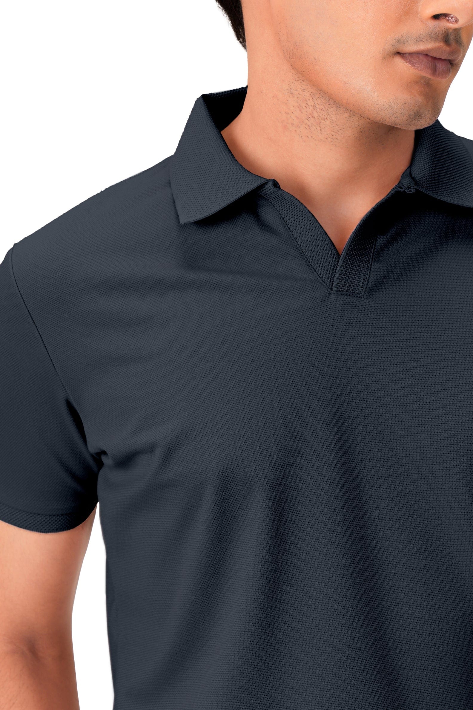 Wing Polo - Heavy Dobby Johnny collar Polo