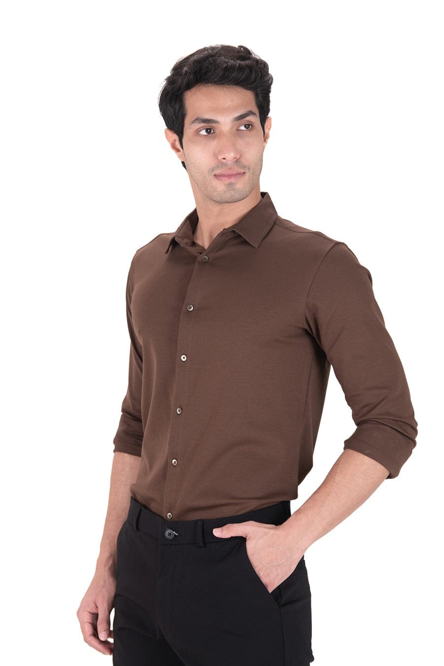 Fluid Cotton Flow Shirt - Mercerised Butter Fabric