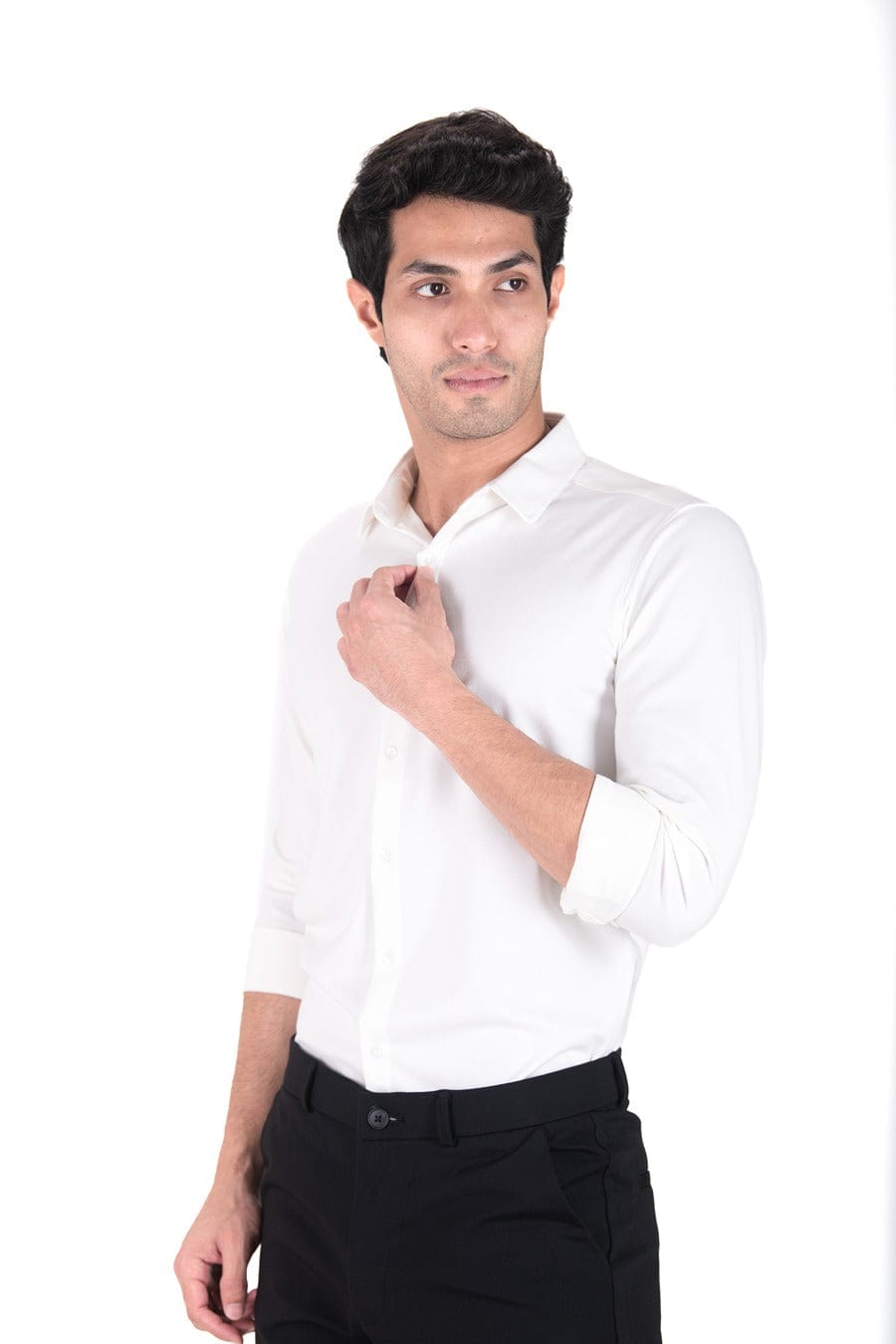 Cardinal Dobby Shirt - Knitted Heavy Shirt