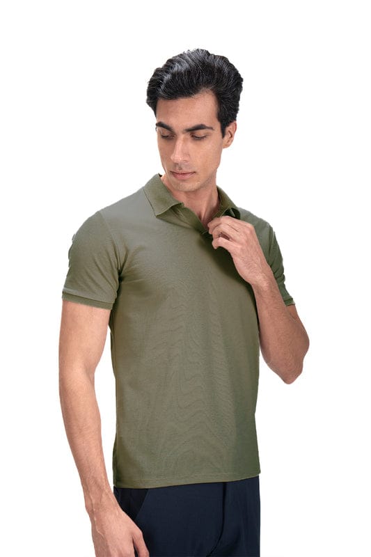 Wing Polo - Heavy Dobby Johnny collar Polo