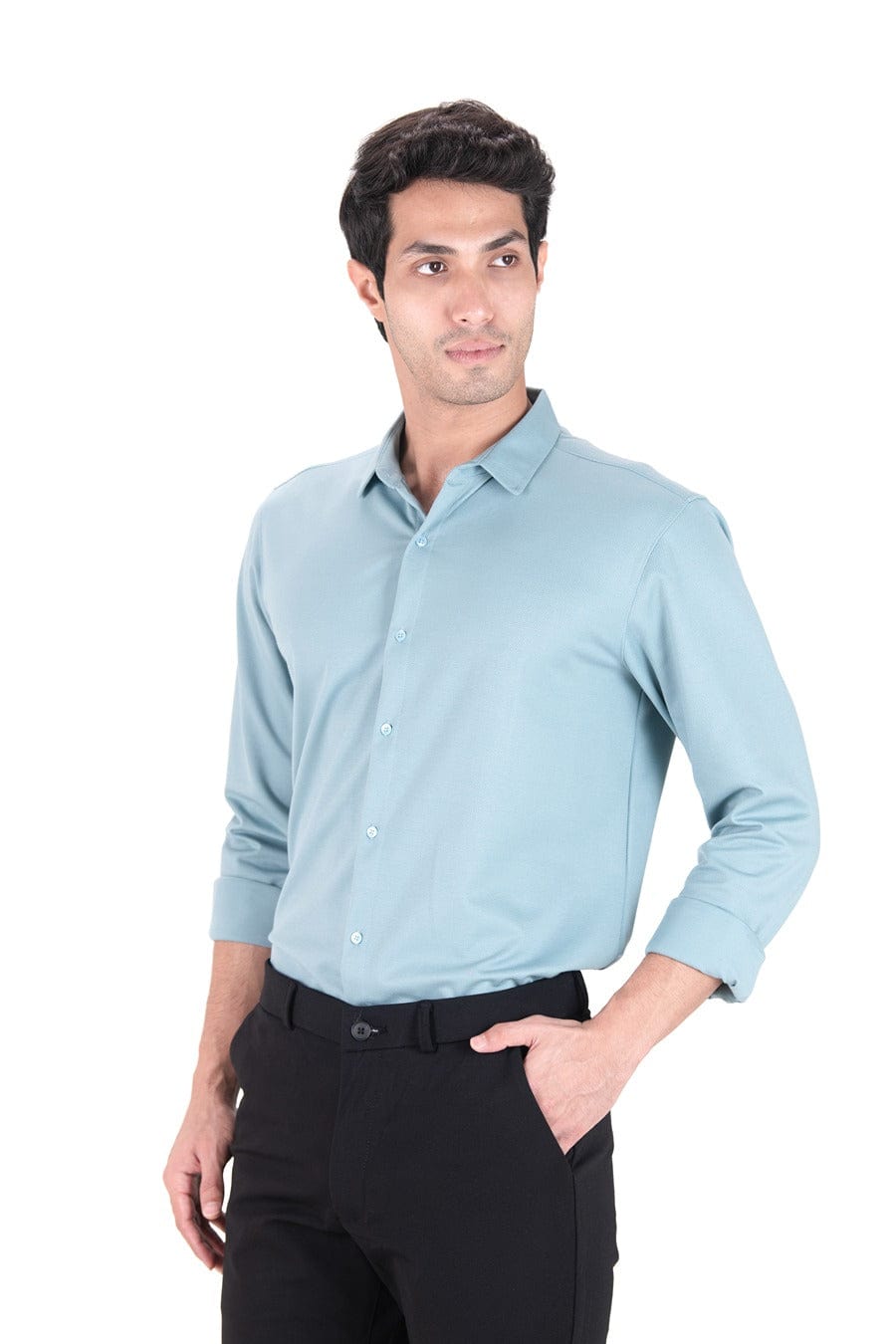 Cardinal Dobby Shirt - Knitted Heavy Shirt