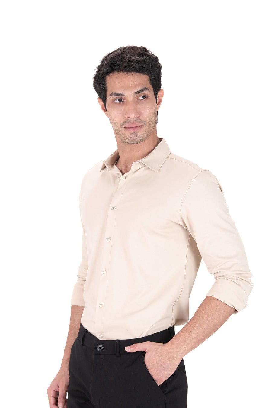 Fluid Cotton Flow Shirt - Mercerised Butter Fabric