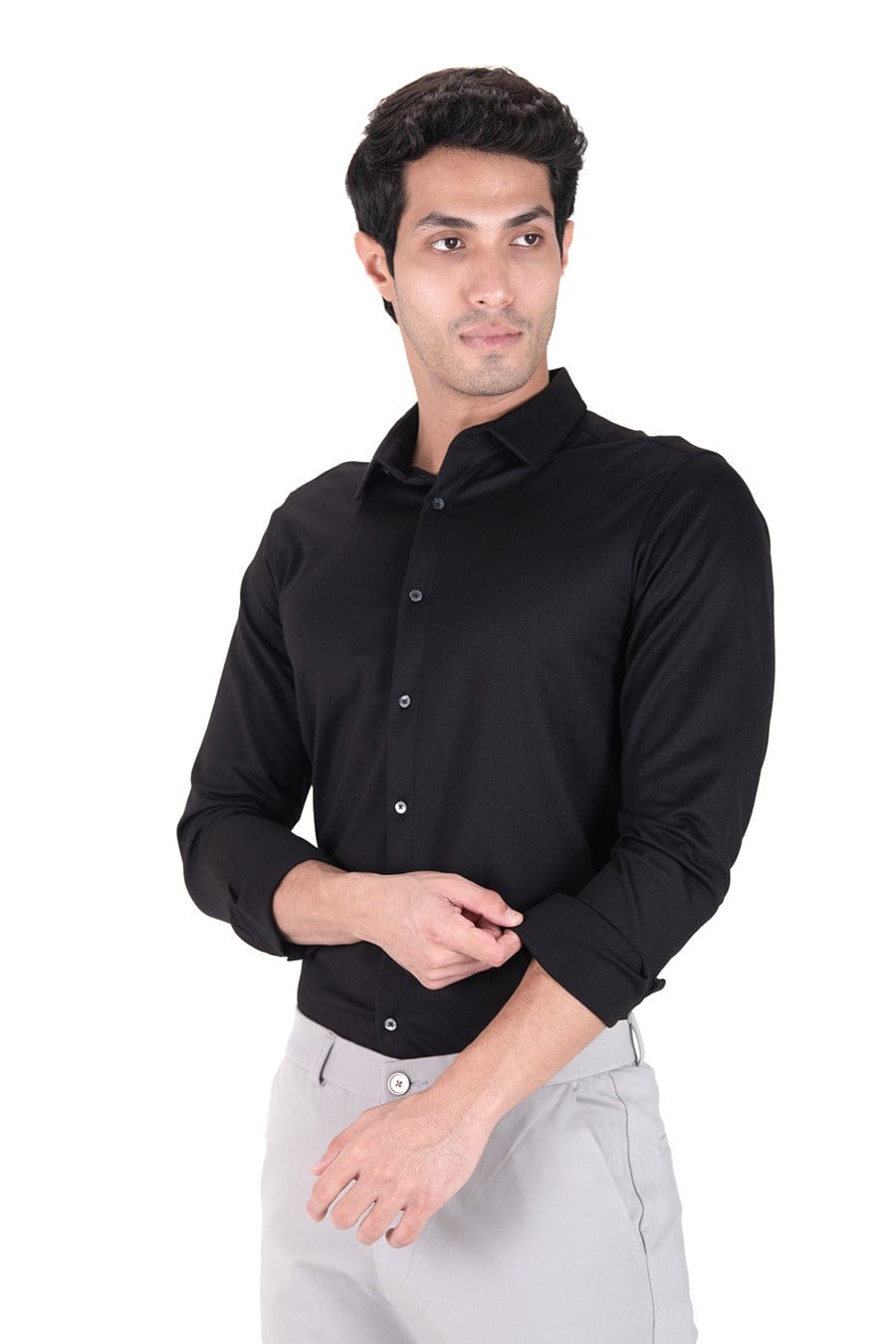 Cardinal Dobby Shirt - Knitted Heavy Shirt