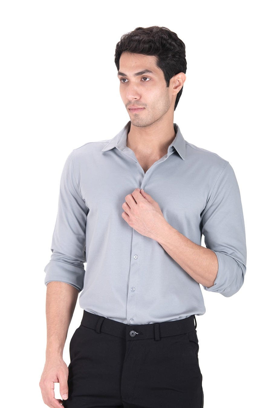 Fluid Cotton Flow Shirt - Mercerised Butter Fabric