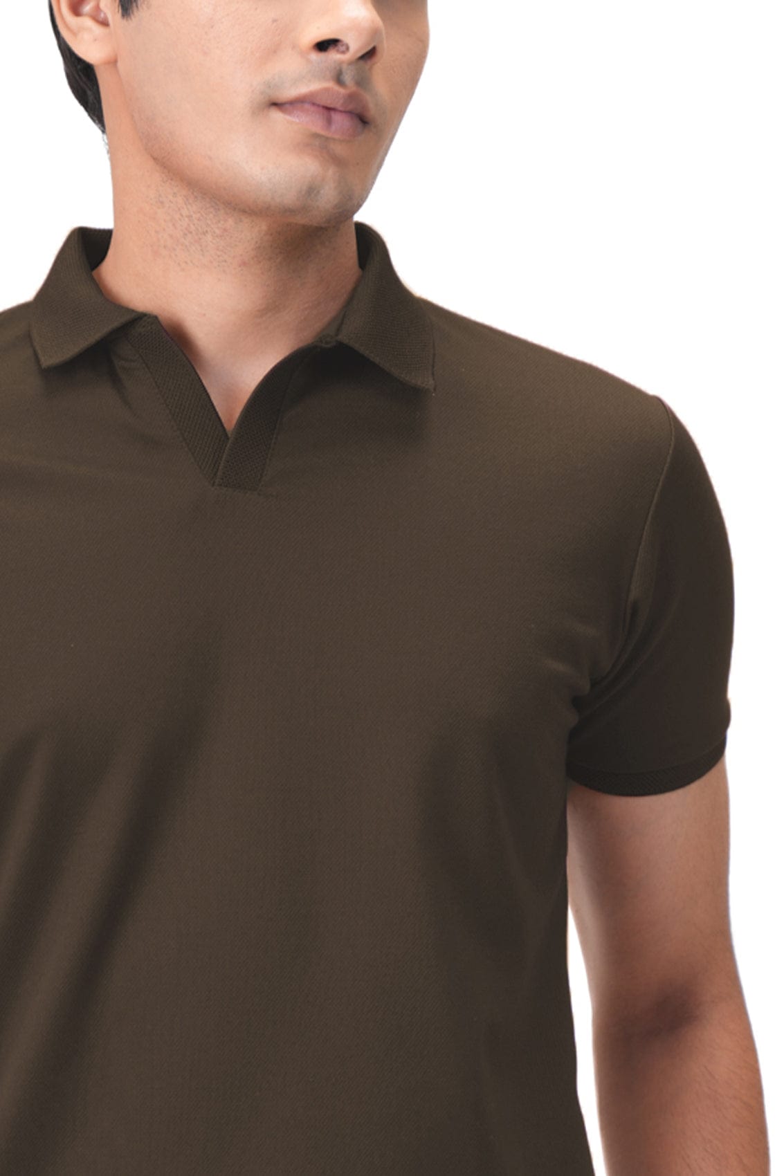 Wing Polo - Heavy Dobby Johnny collar Polo