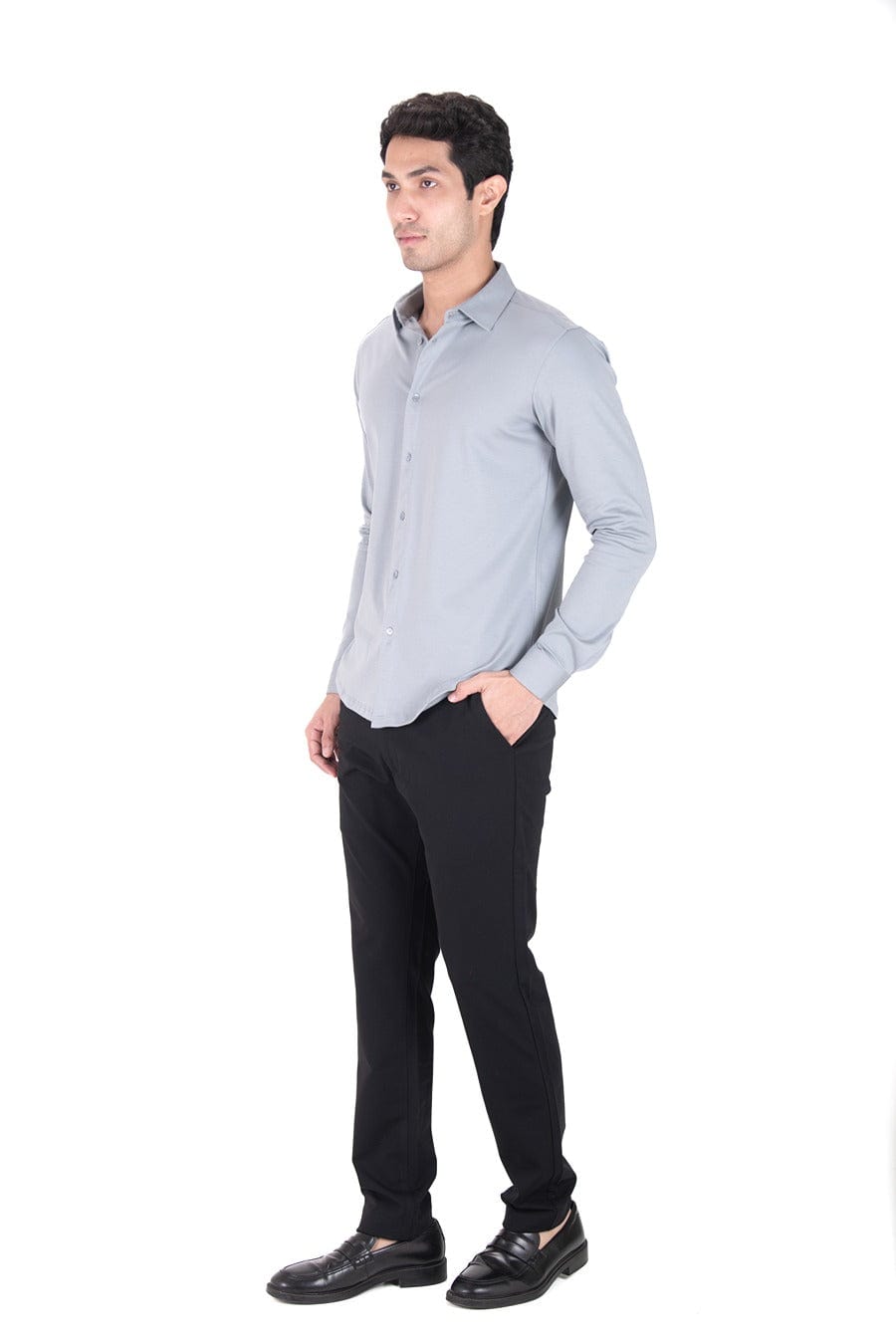 Fluid Cotton Flow Shirt - Mercerised Butter Fabric