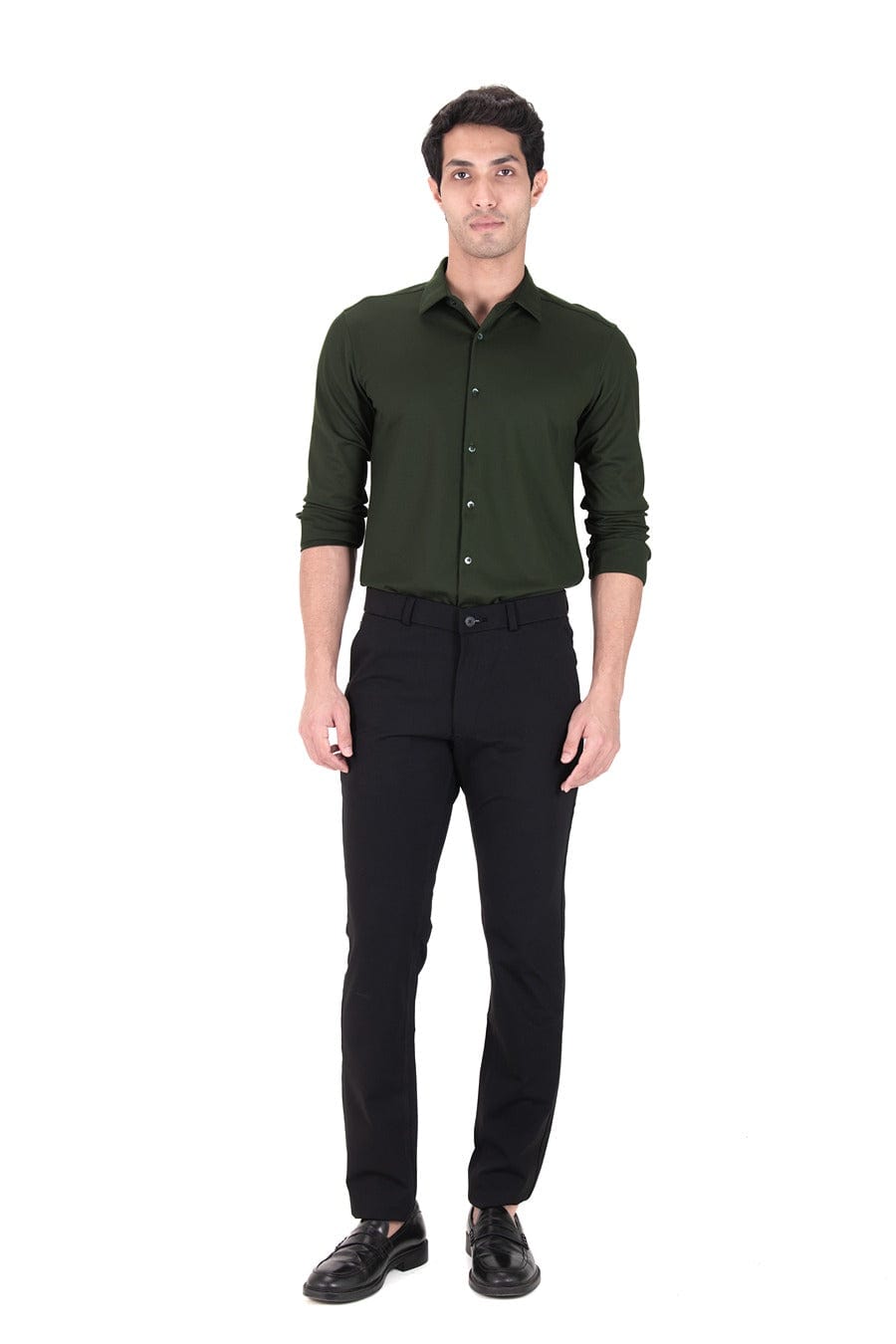 Cardinal Dobby Shirt - Knitted Heavy Shirt