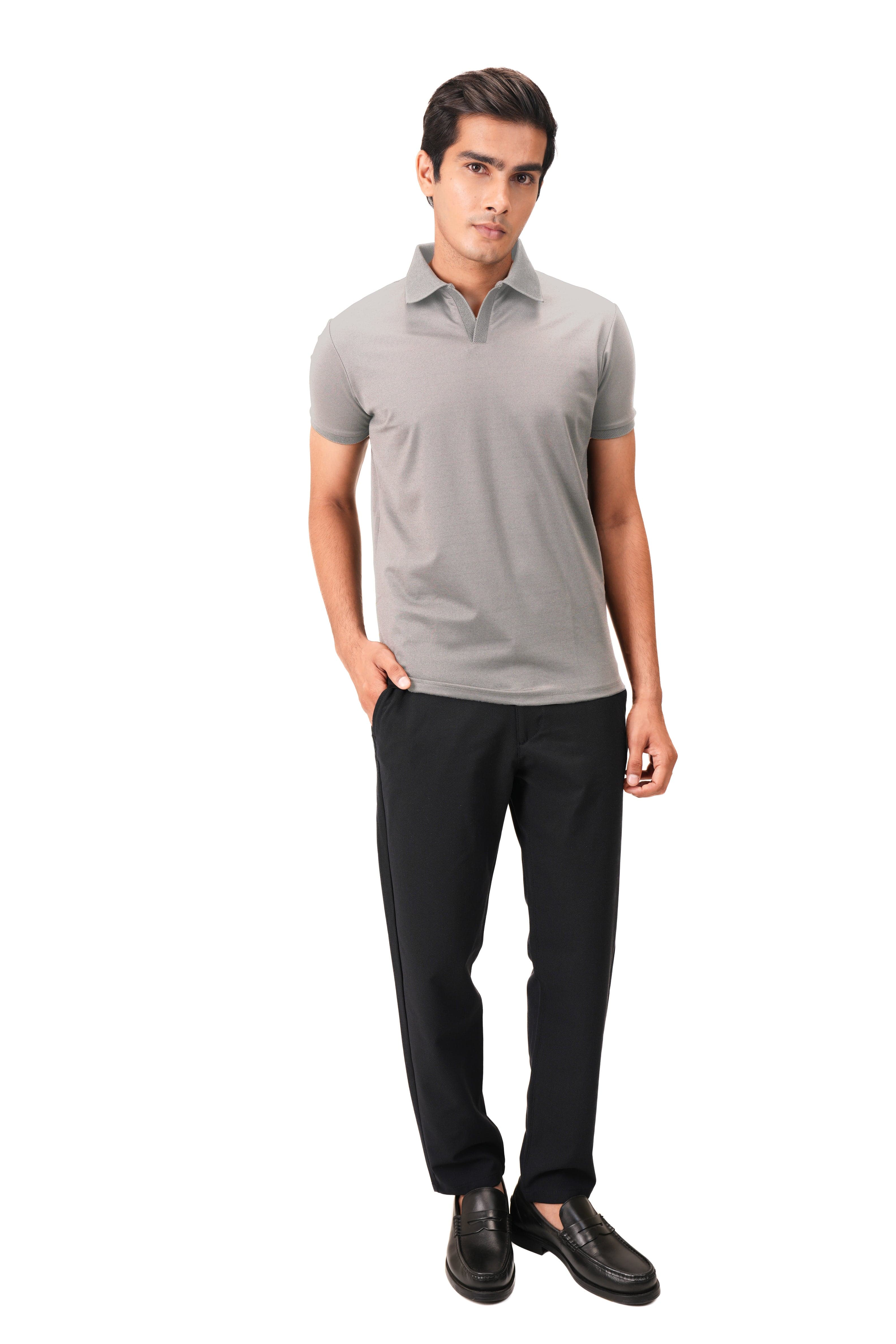 Wing Polo - Heavy Dobby Johnny collar Polo