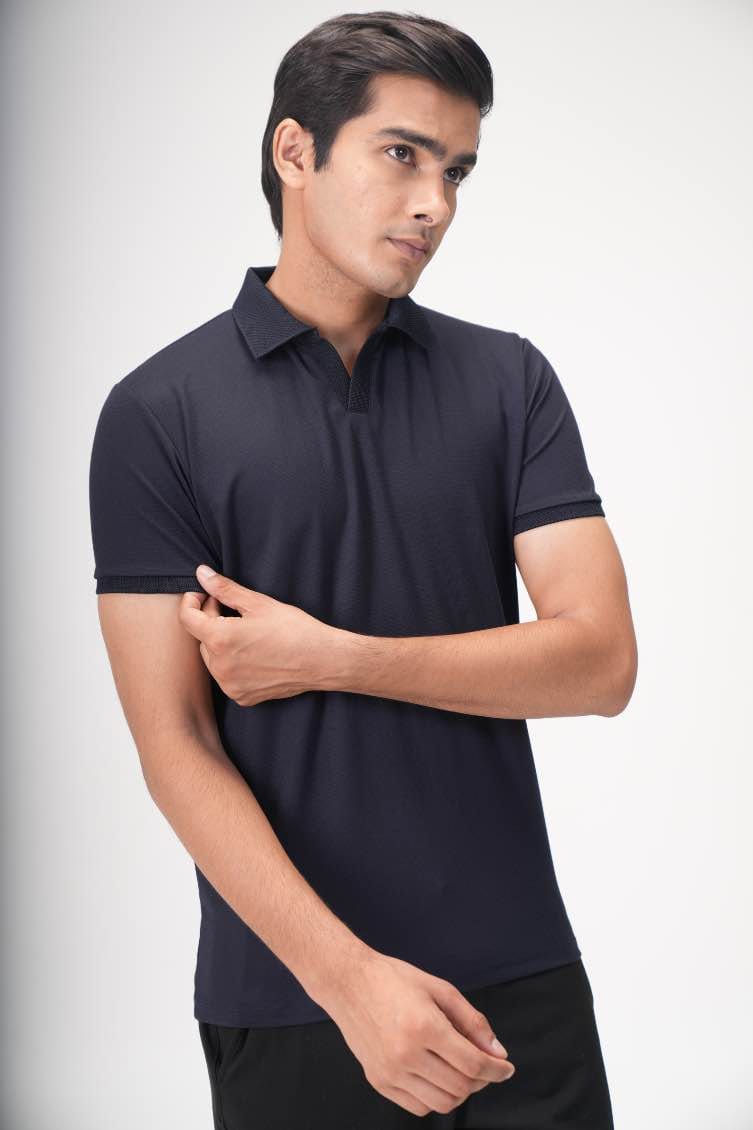 Wing Polo - Heavy Dobby Johnny collar Polo