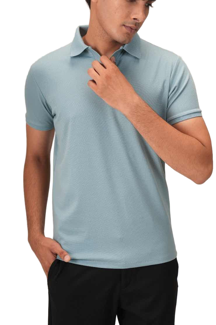Wing Polo - Icy Blue