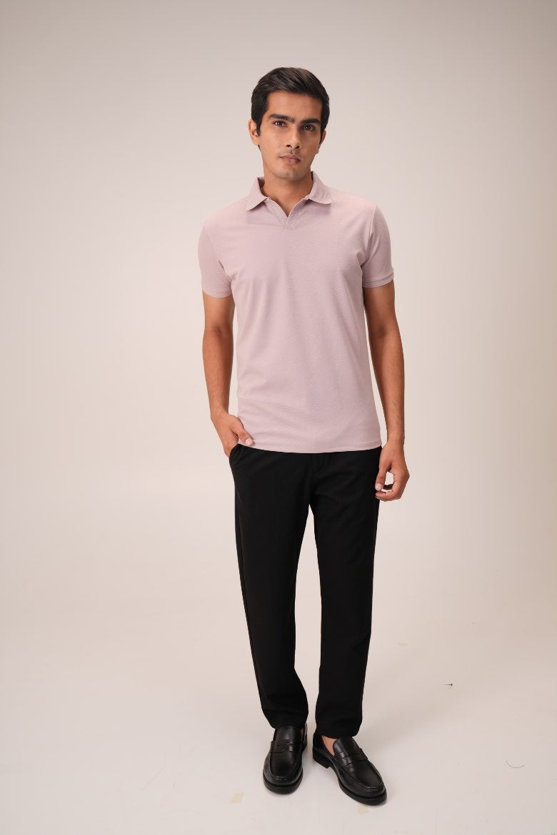 Wing Polo - Heavy Dobby Johnny collar Polo