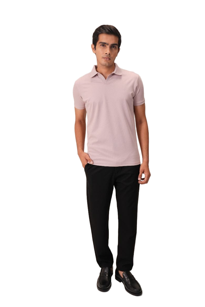Wing Polo - Muted Rose