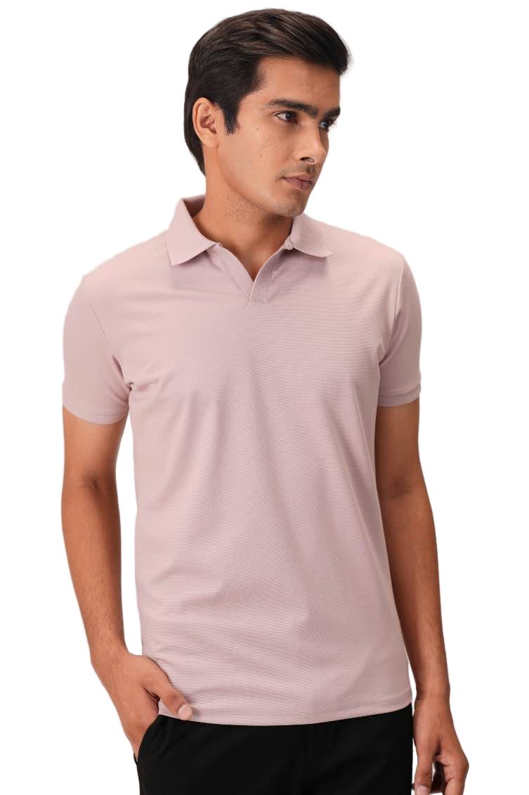 Wing Polo - Muted Rose