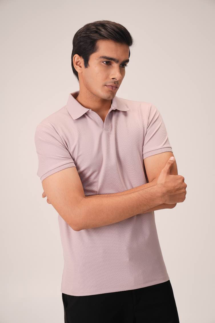 Wing Polo - Heavy Dobby Johnny collar Polo