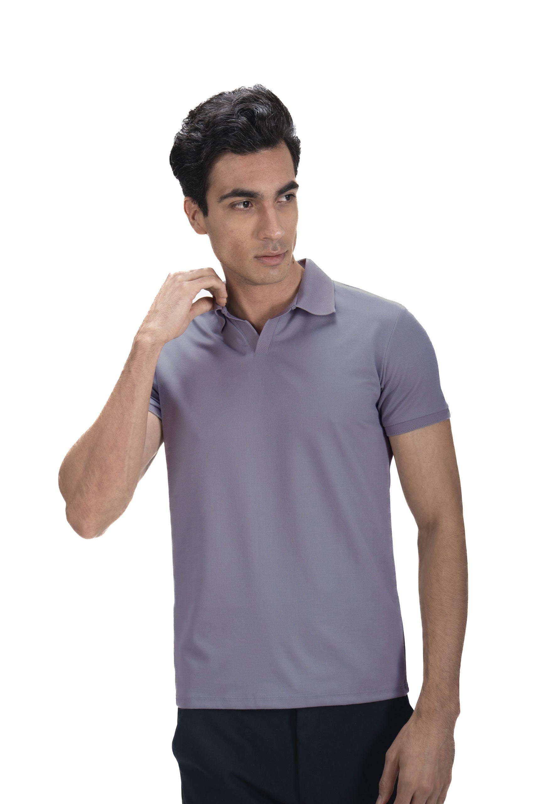 Wing Polo - Heavy Dobby Johnny collar Polo