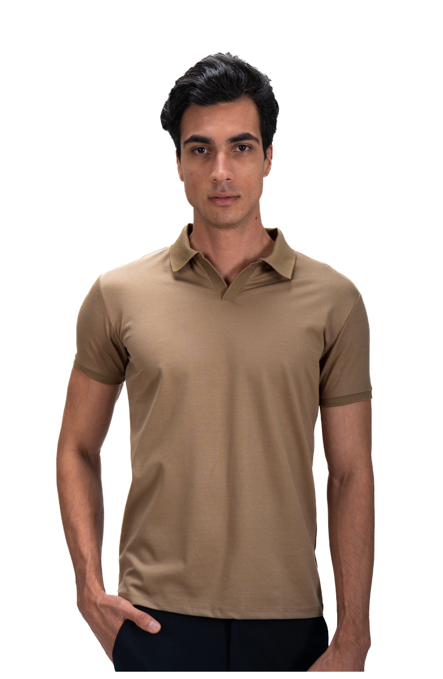 Wing Polo - Heavy Dobby Johnny collar Polo