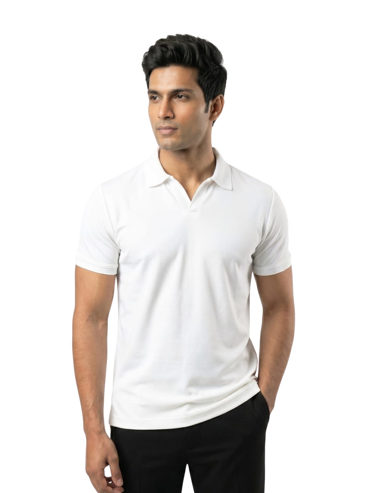 Wing Polo - Soft White