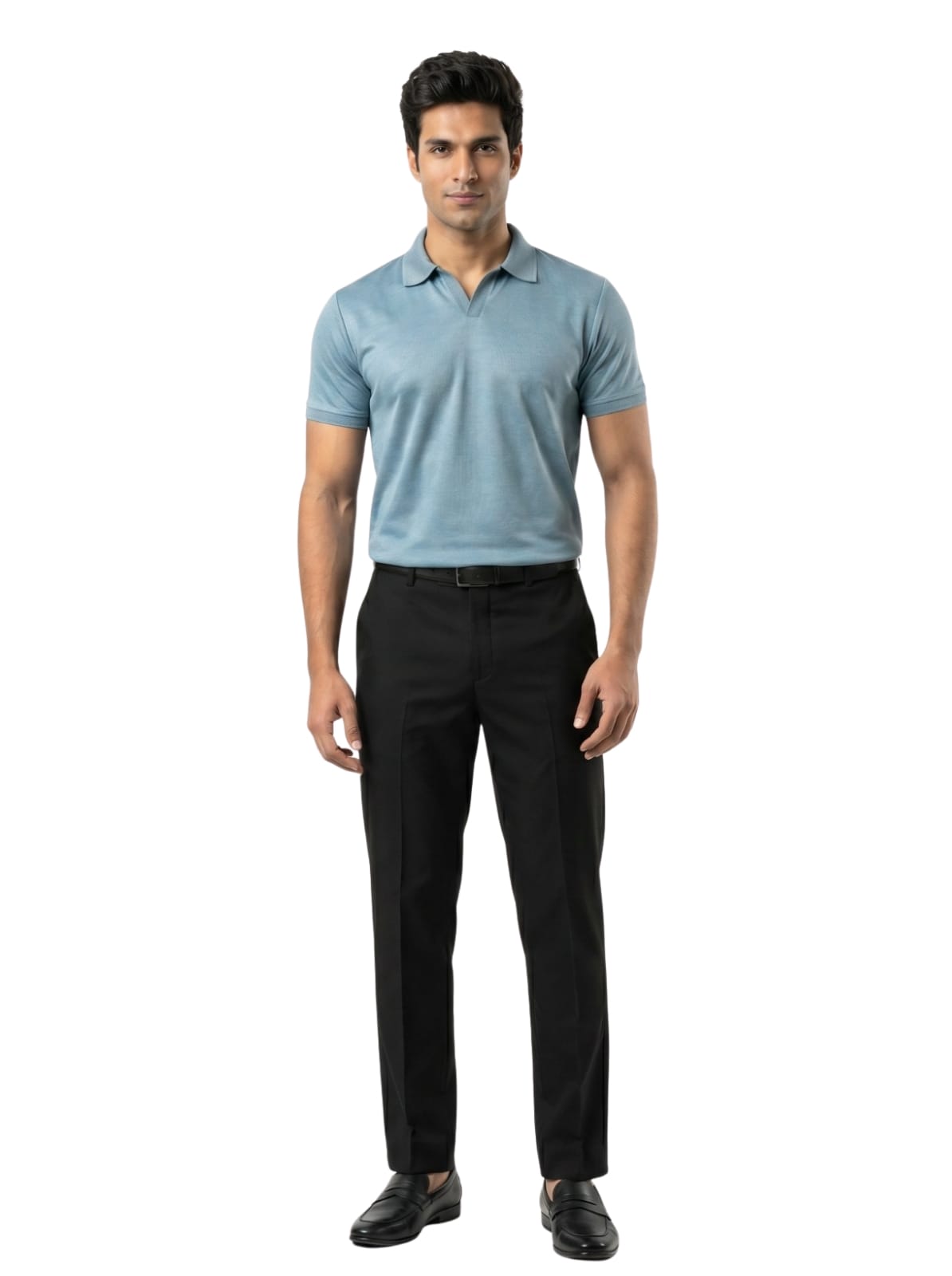 Wing Polo - Coastal Blue