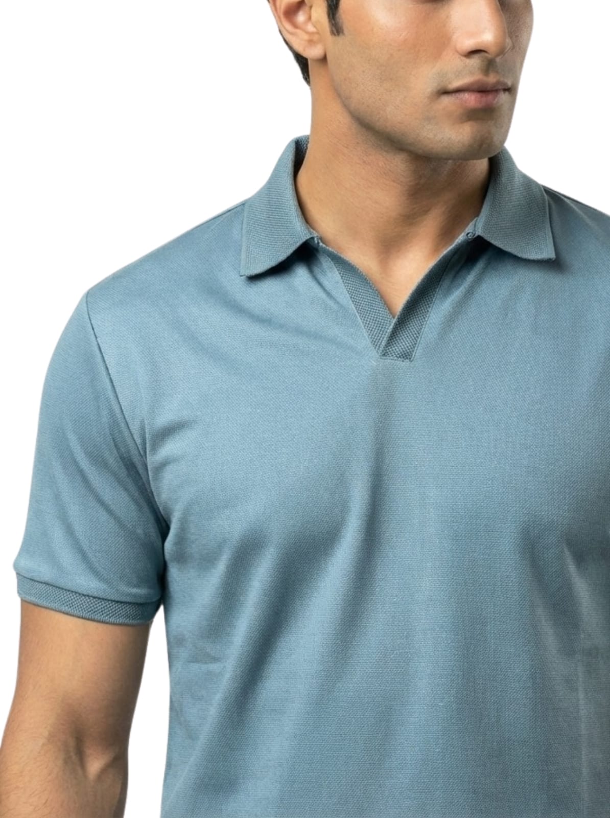Wing Polo - Coastal Blue