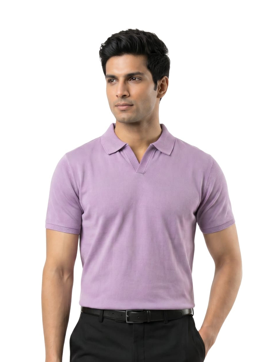 Wing Polo - Lavender Haze