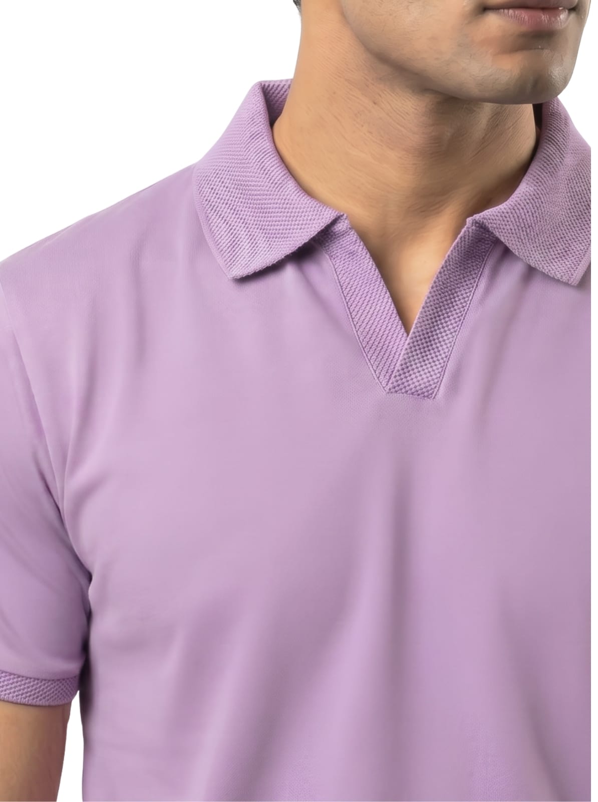 Wing Polo - Lavender Haze