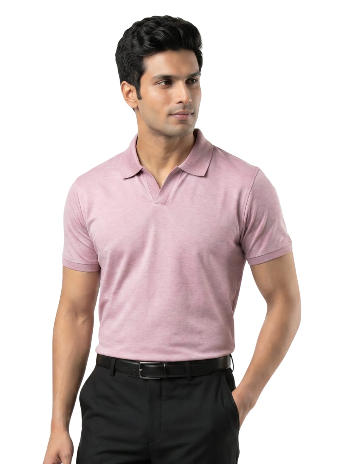 Wing Polo - Muted Rose
