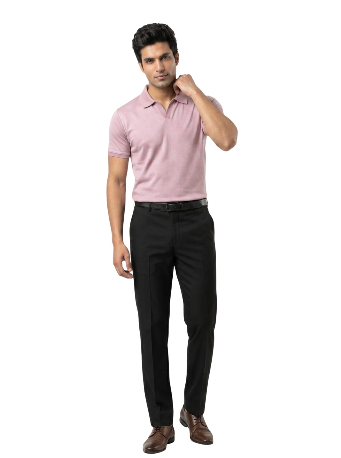 Wing Polo - Muted Rose