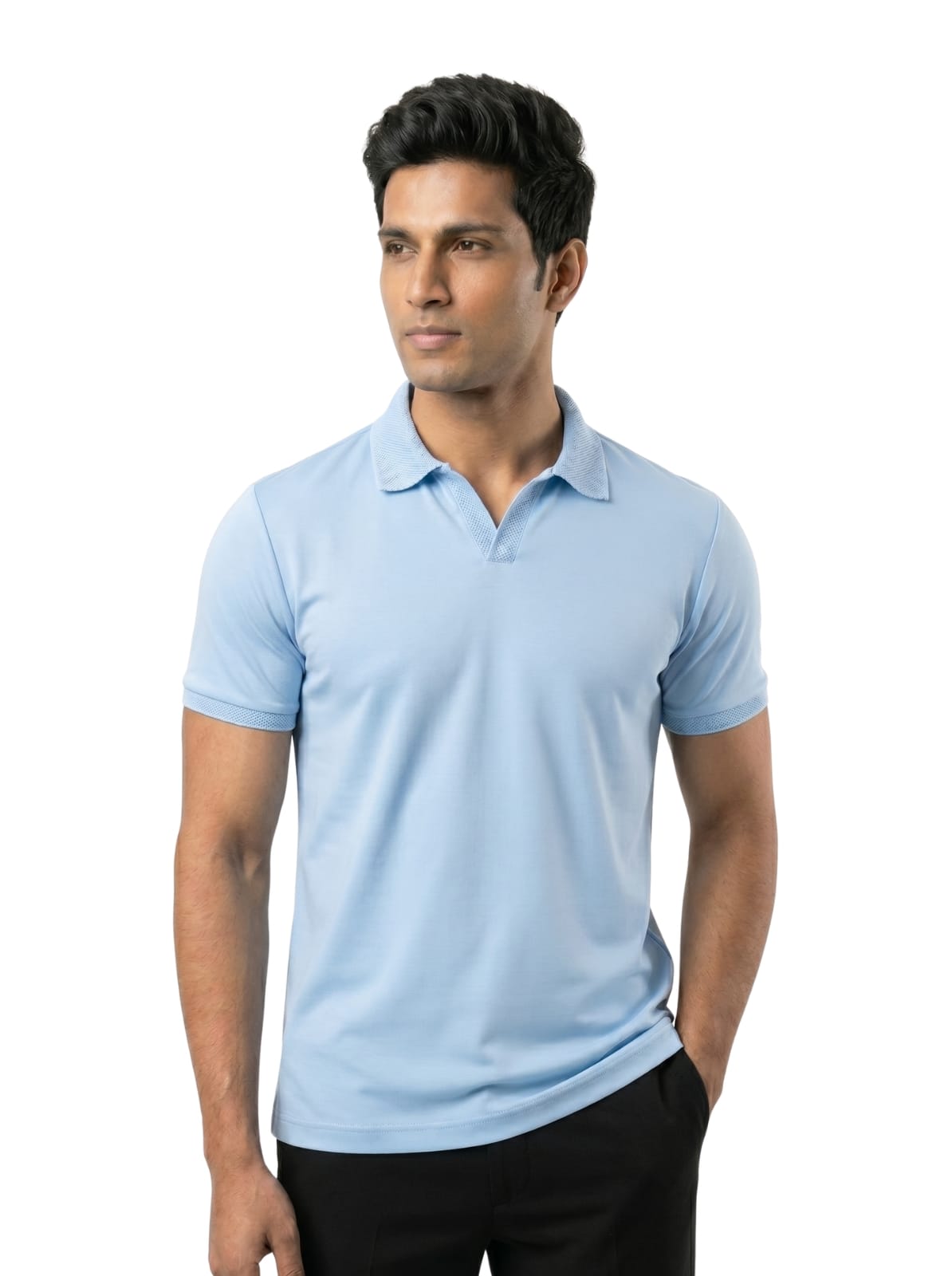 Wing Polo - Icy Blue