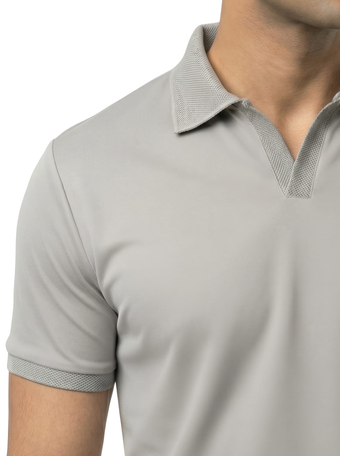 Wing Polo - Slate Grey