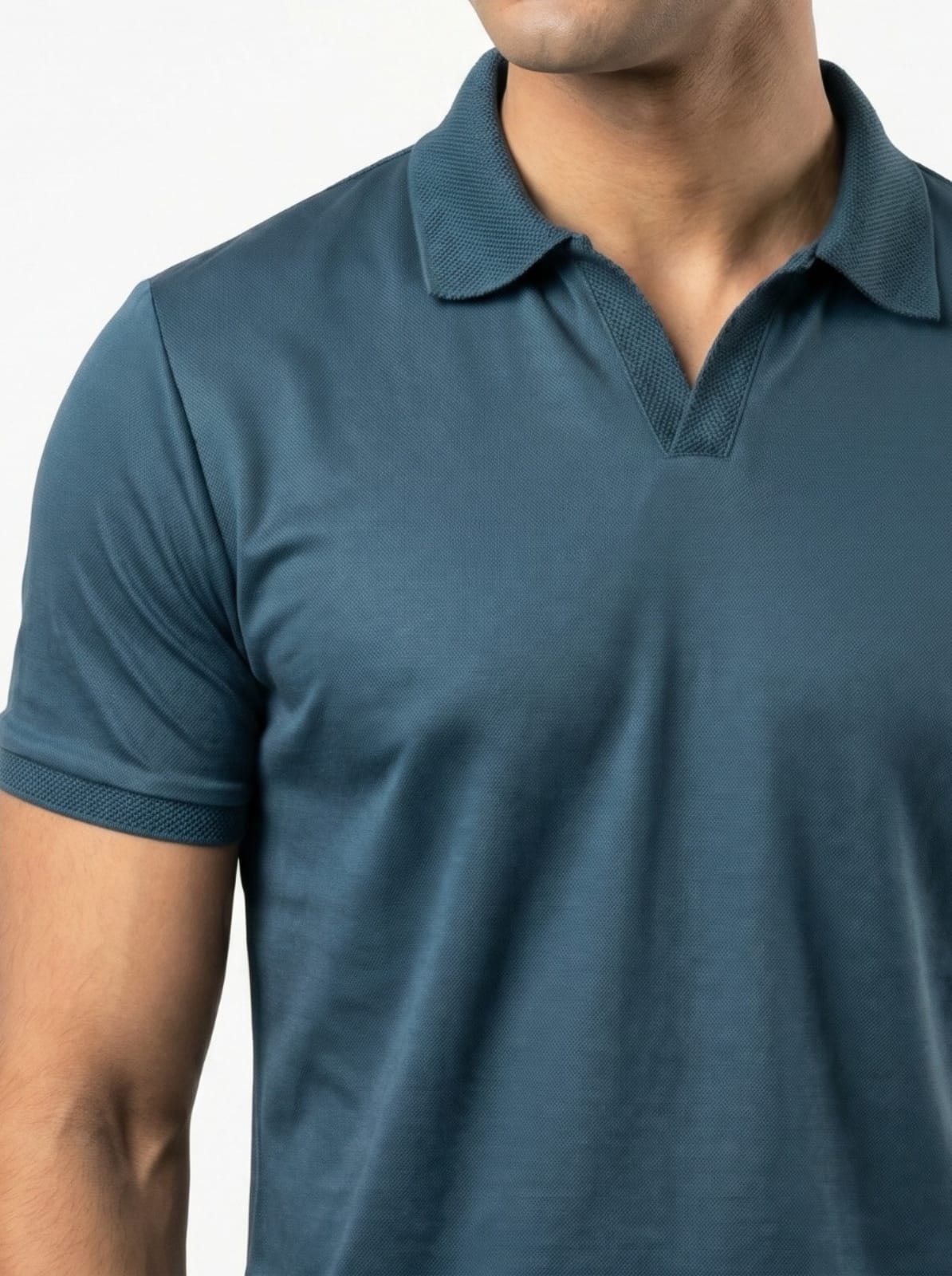Wing Polo - Deep Teal