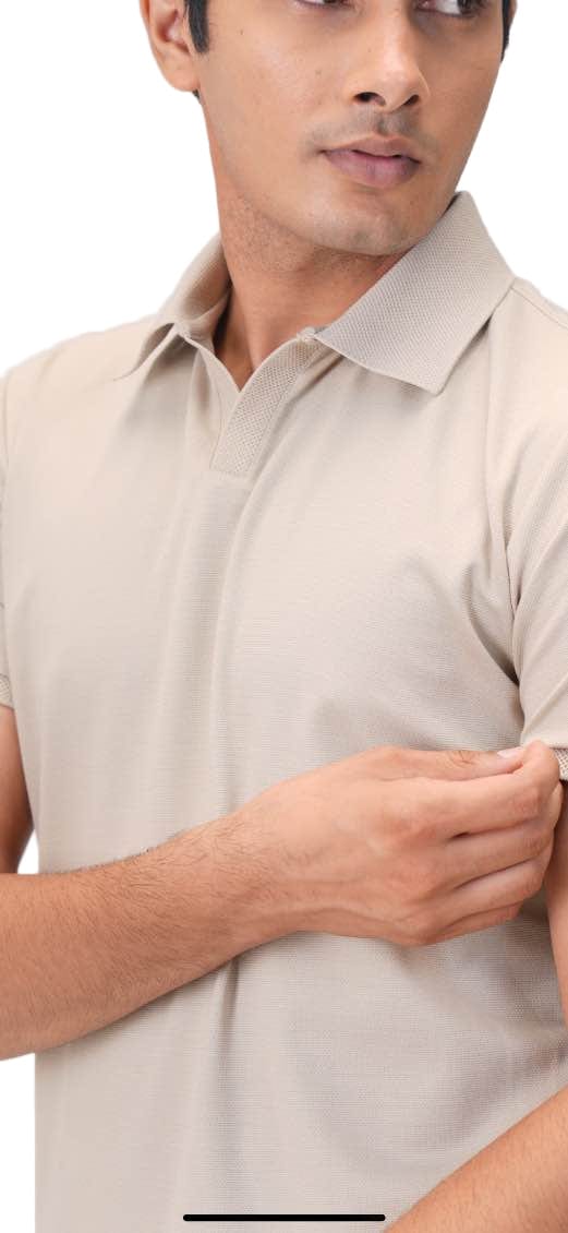 Wing Polo - Heavy Dobby Johnny collar Polo