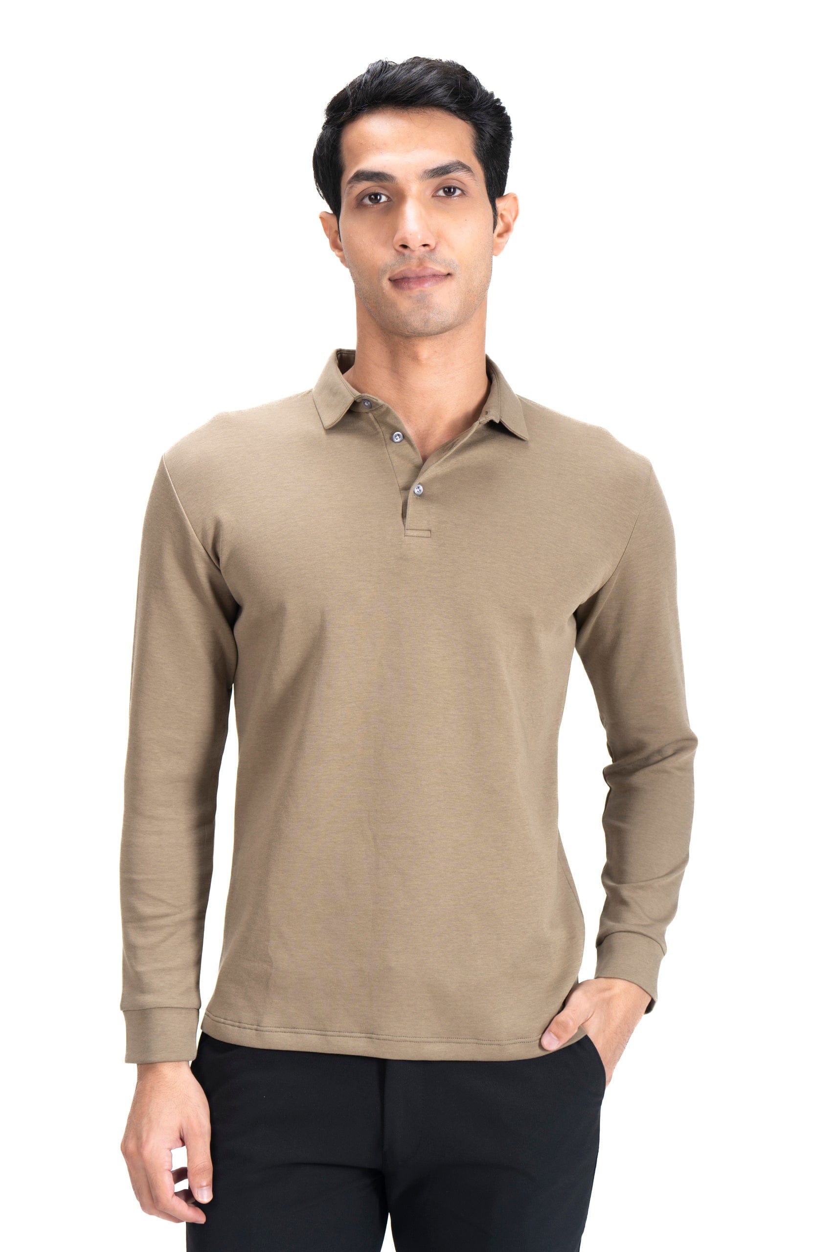 Legacy Polo sweater khaki olive XS