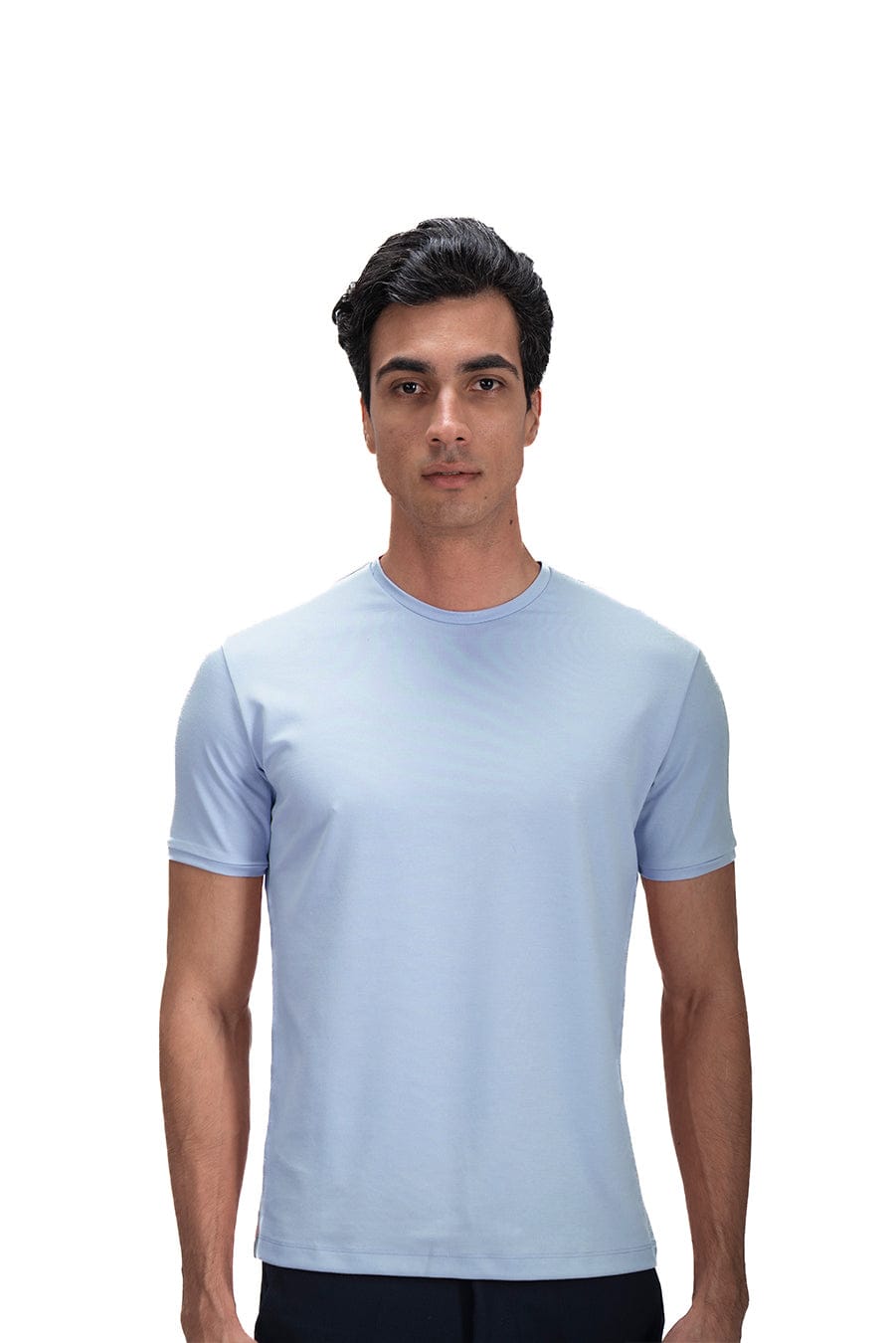 Salient Crew Neck - Artic Blue