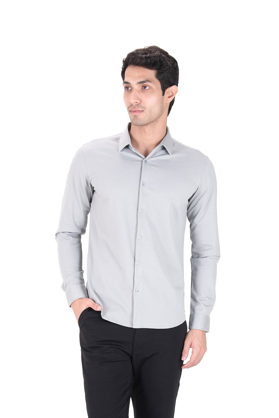 Cardinal Dobby Shirt - Knitted Heavy Shirt