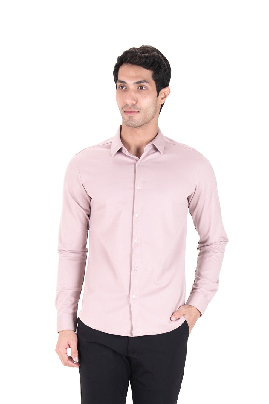 Cardinal Dobby Shirt - Knitted Heavy Shirt