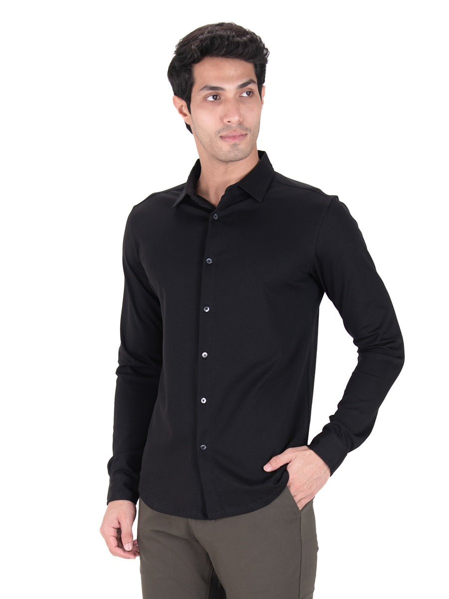 Fluid Cotton Flow Shirt - Mercerised Butter Fabric
