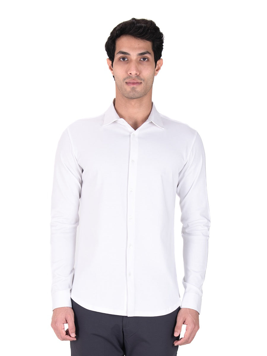 Fluid Cotton Flow Shirt - Mercerised Butter Fabric