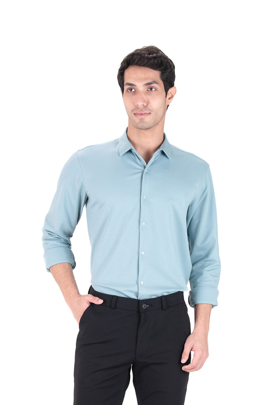 Cardinal Dobby Shirt - Knitted Heavy Shirt