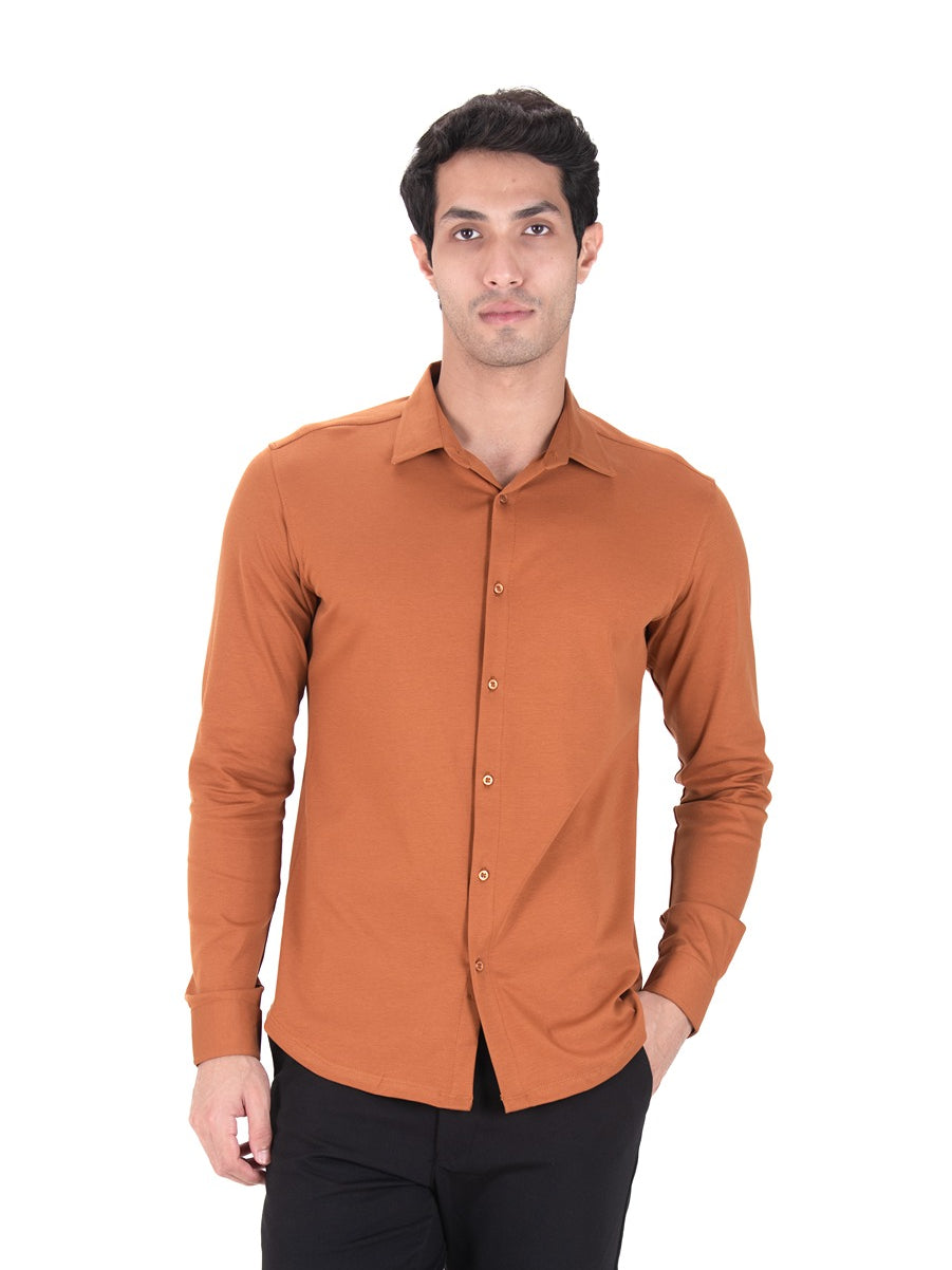 Fluid Cotton Flow Shirt - Mercerised Butter Fabric