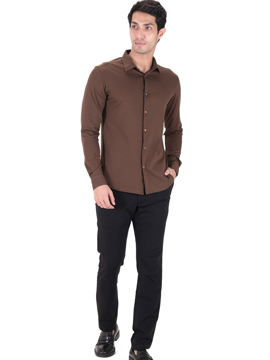 Fluid Cotton Flow Shirt - Mercerised Butter Fabric