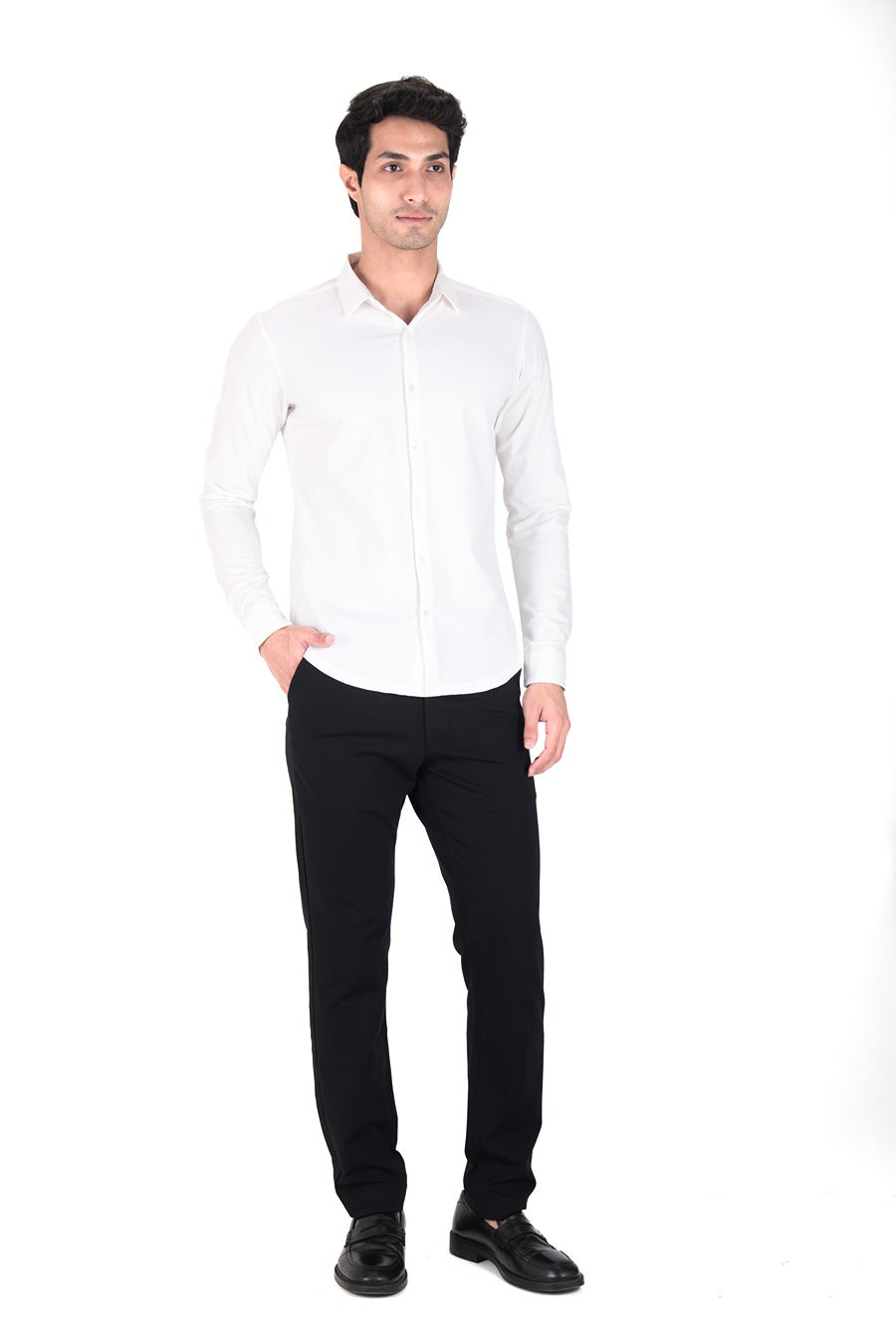 Cardinal Dobby Shirt - Knitted Heavy Shirt