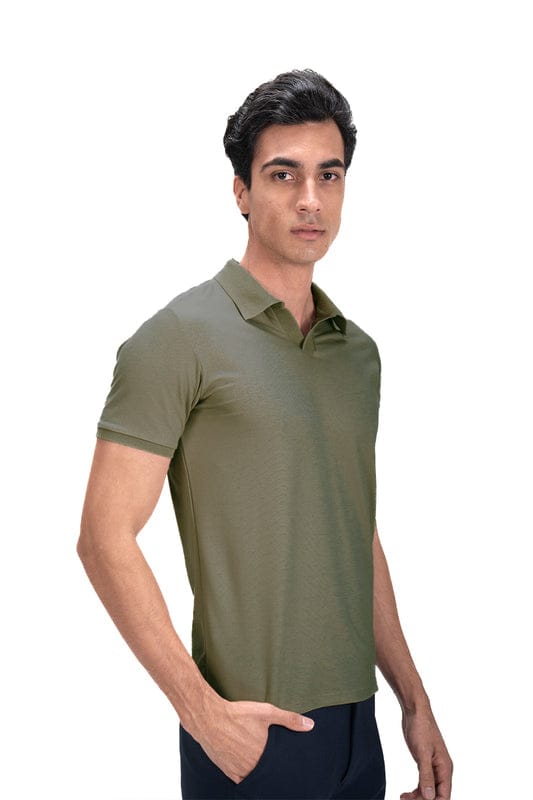 Wing Polo - Heavy Dobby Johnny collar Polo