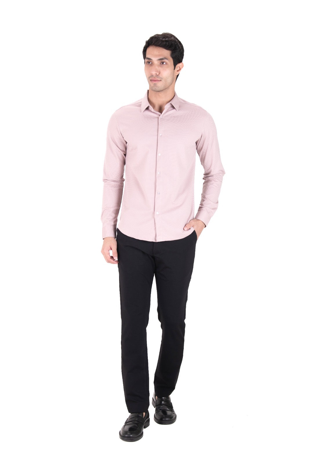 Cardinal Dobby Shirt - Knitted Heavy Shirt