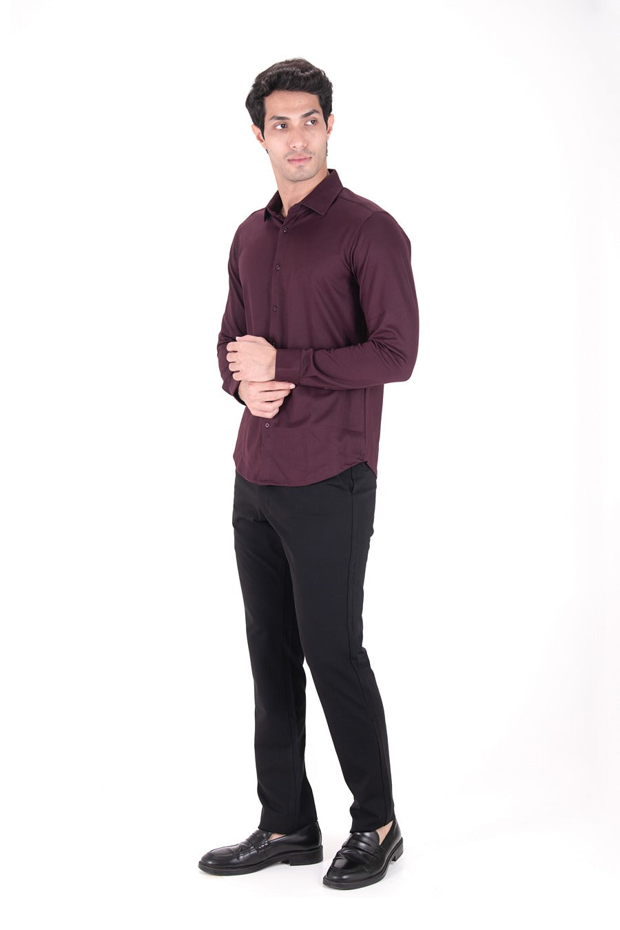 Cardinal Dobby Shirt - Knitted Heavy Shirt