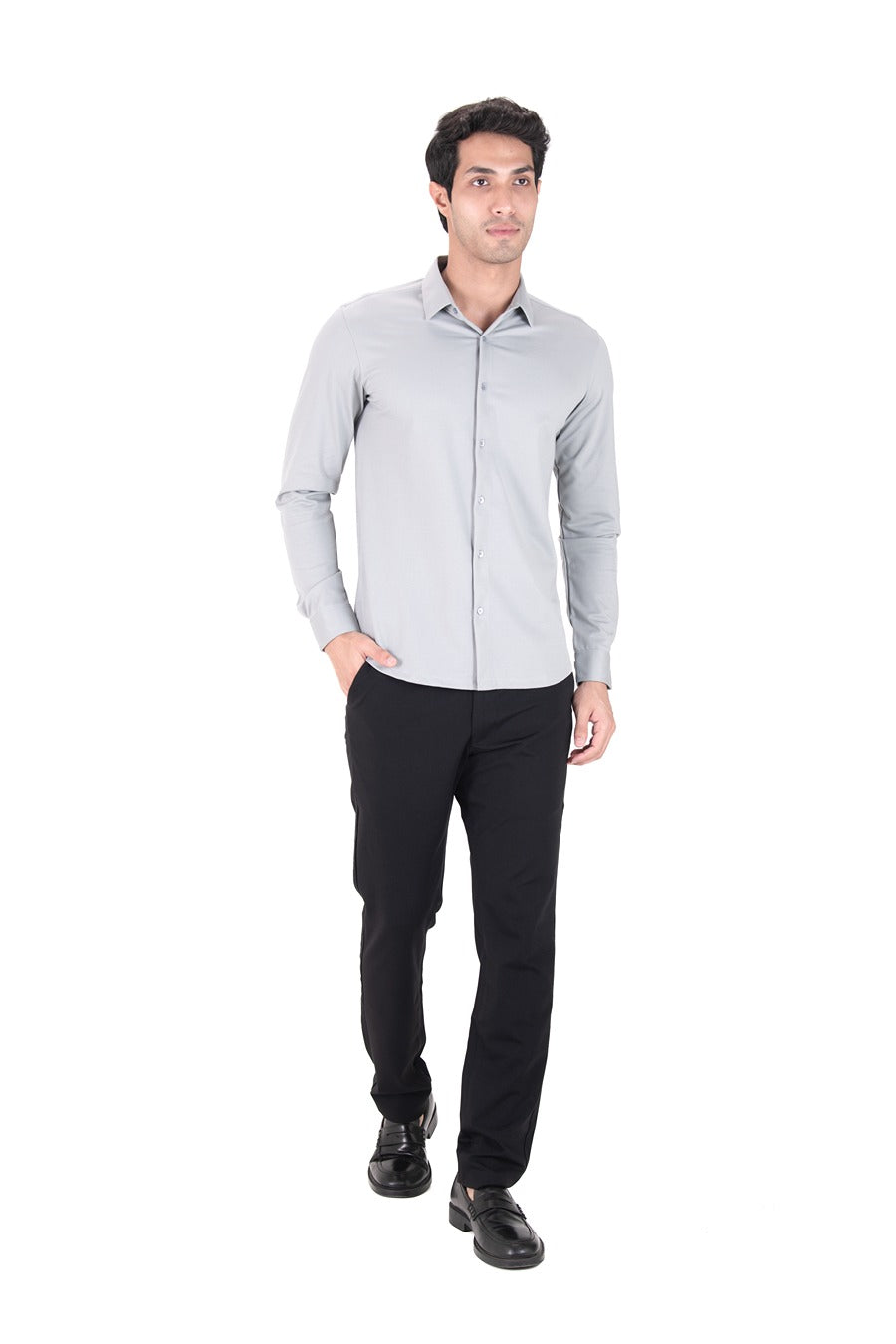 Cardinal Dobby Shirt - Knitted Heavy Shirt