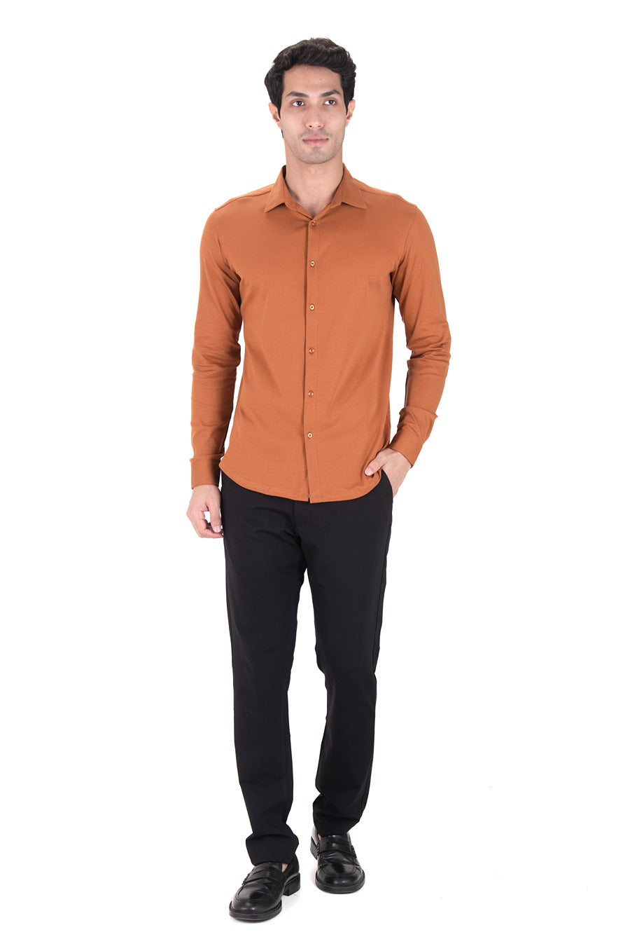Fluid Cotton Flow Shirt - Mercerised Butter Fabric