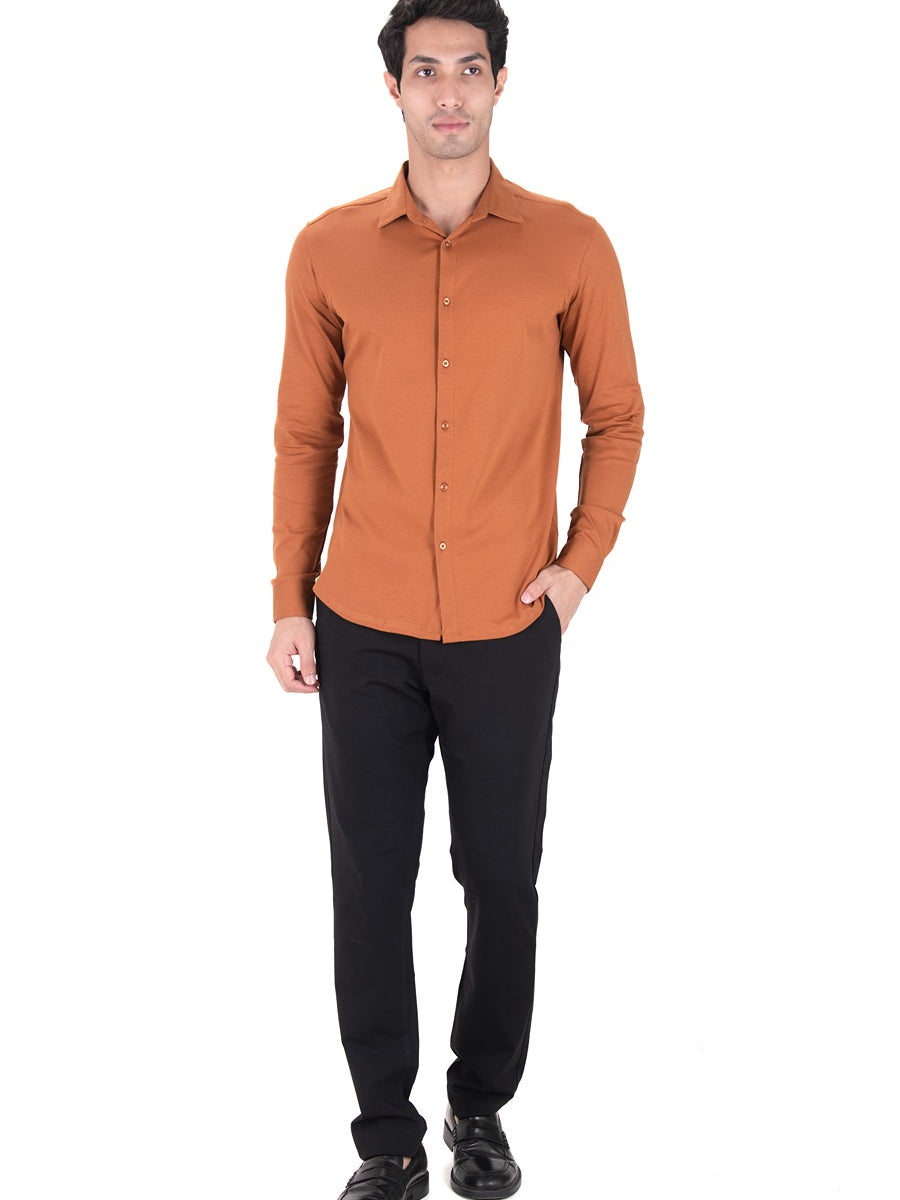 Fluid Cotton Flow Shirt - Mercerised Butter Fabric